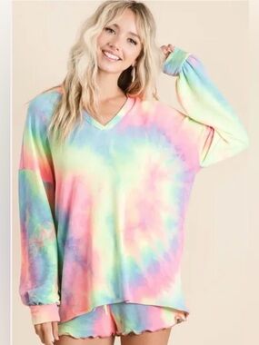 NWOT Bibi Tie-Dye Women's Shorts